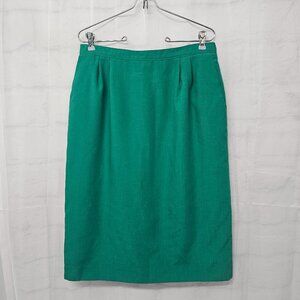 Vintage Pendleton Sophisticates Skirt Green A-line Classic Office 14